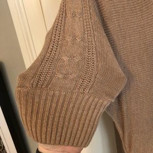 Sweater dress- oatmeal colored